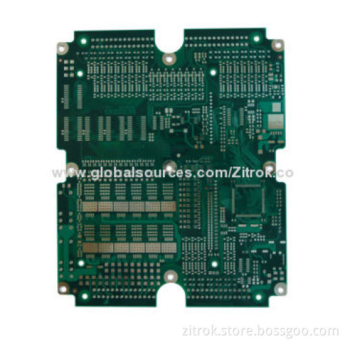 Custom PCB, Made of FR-4, Gold Immersion Surface Finish